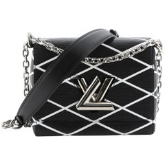 Louis Vuitton Twist Handbag Limited Edition Malletage Epi Leather PM at  1stDibs