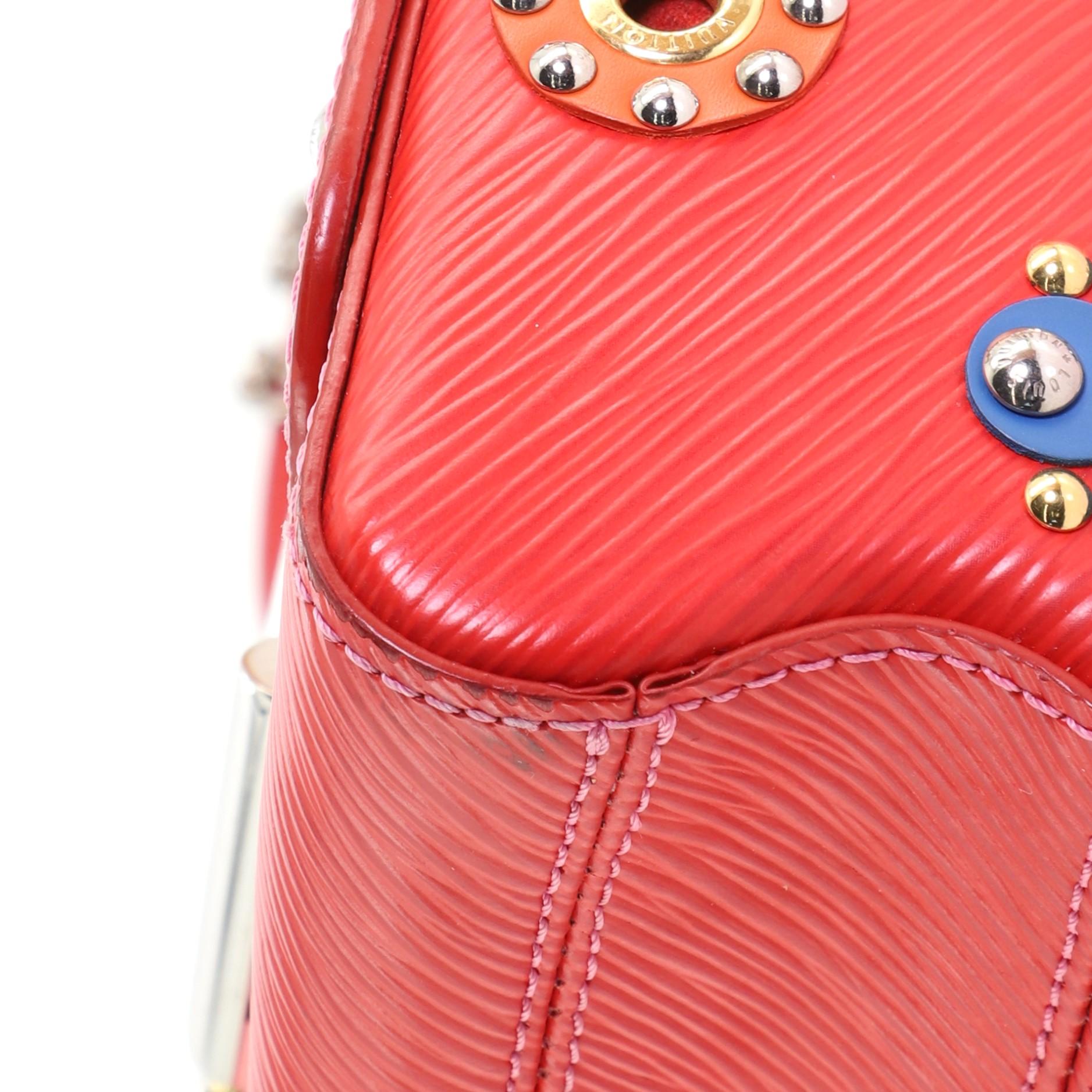 Louis Vuitton Twist Handtasche Limited Edition Mechanische Blumen Epi Leder MM 2