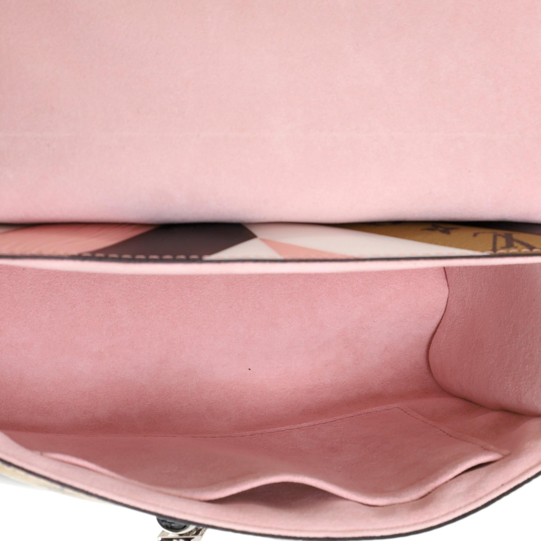 Louis Vuitton Twist Handbag Limited Edition Monogram Canvas And Leather MM  1