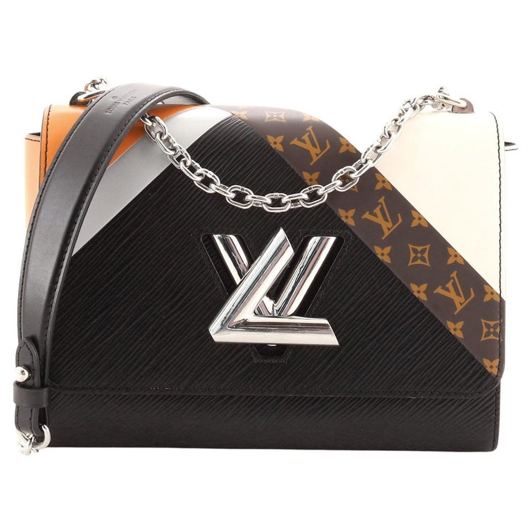 Louis Vuitton Twist Handbag Limited Edition Monogram Canvas and Leather MM  at 1stDibs