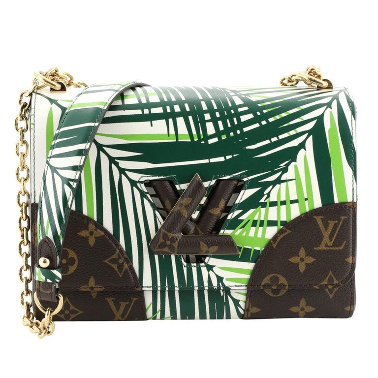 Louis Vuitton Twist Handbag Limited Edition Palm Print Leather with