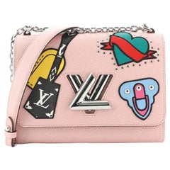 Louis Vuitton Twist Handtasche Limited Edition Patches Epi Leder MM