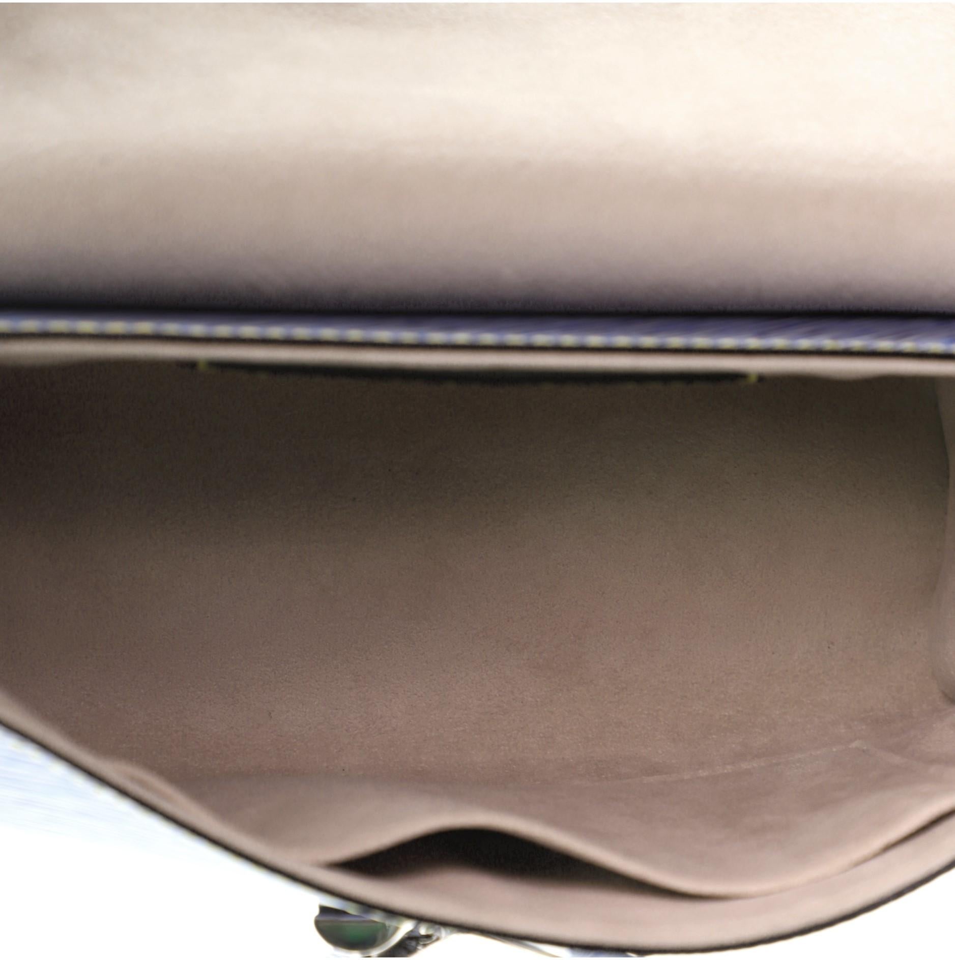 Louis Vuitton Twist Handbag Limited Edition Pin Embellished Epi Leather MM 1