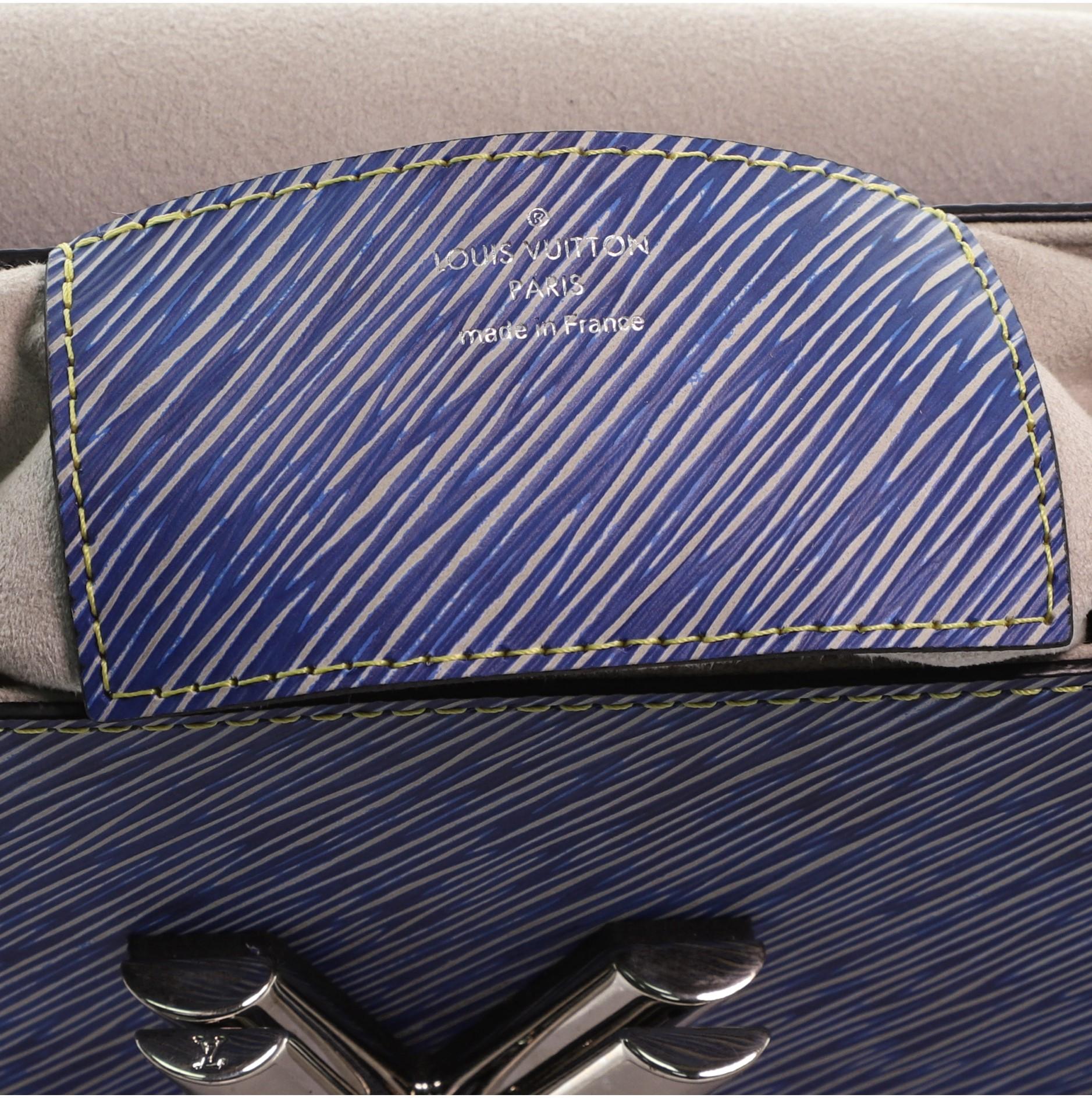 Louis Vuitton Twist Handbag Limited Edition Pin Embellished Epi Leather MM 2