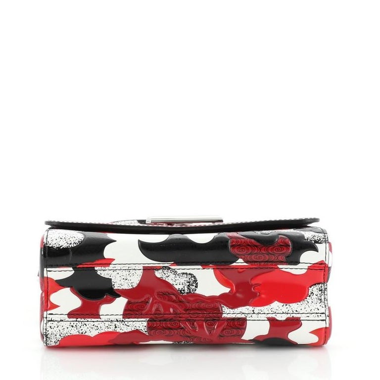 Louis Vuitton Twist Handbag Limited Edition Printed Leather MM For Sale at 1stdibs