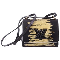 Louis Vuitton Twist Handbag Limited Edition Printed Leather PM
