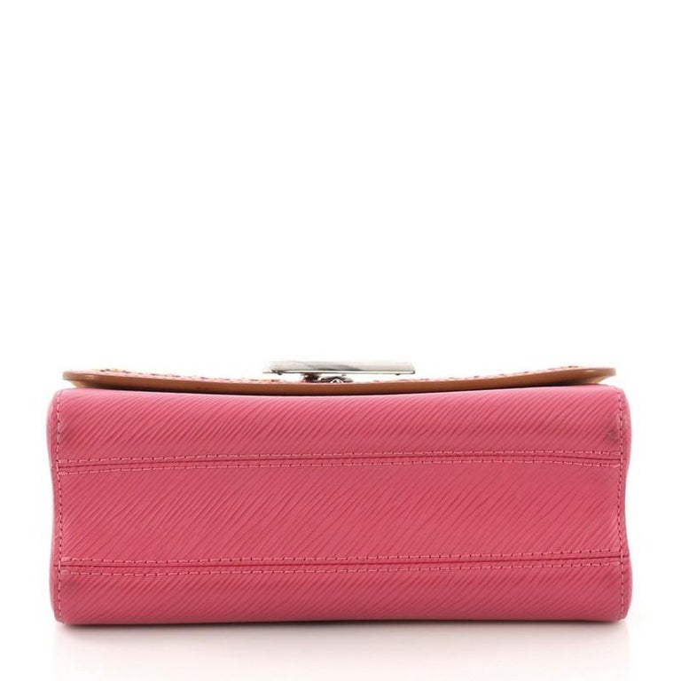 Louis Vuitton Twist Handbag Limited Edition Stitched Epi Leather MM at ...