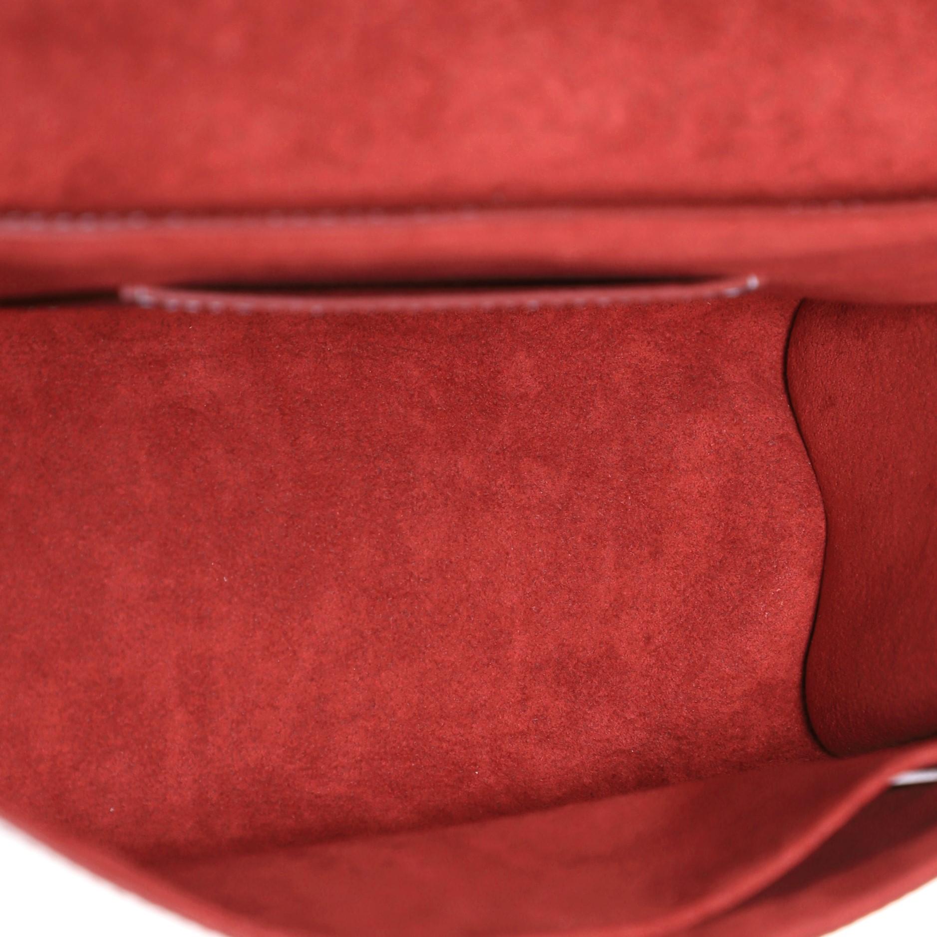Louis Vuitton Twist Handbag Limited Edition Stitched Epi Leather MM 1