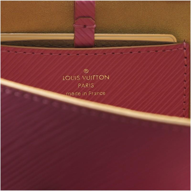 Louis Vuitton Twist Handbag Limited Edition Stitched Epi Leather MM 2