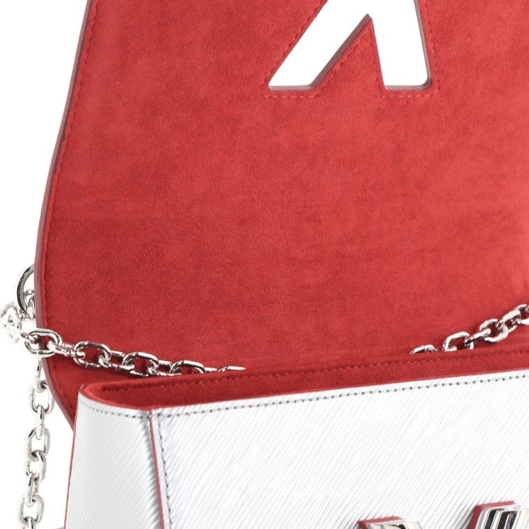 Louis Vuitton Twist Handbag Limited Edition Stitched Epi Leather MM at