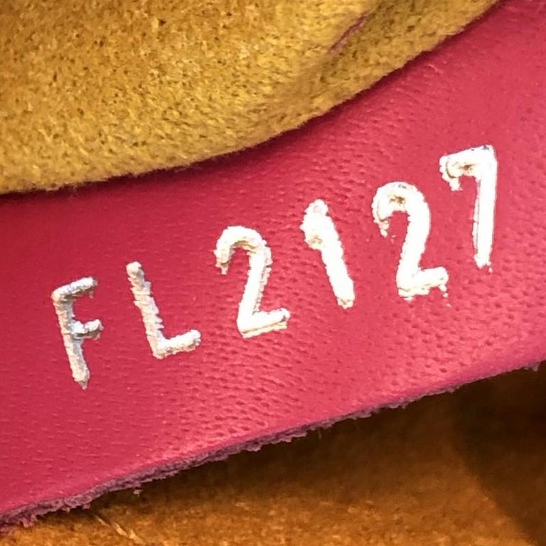 Louis Vuitton Twist Handbag Limited Edition Stitched Epi Leather MM at