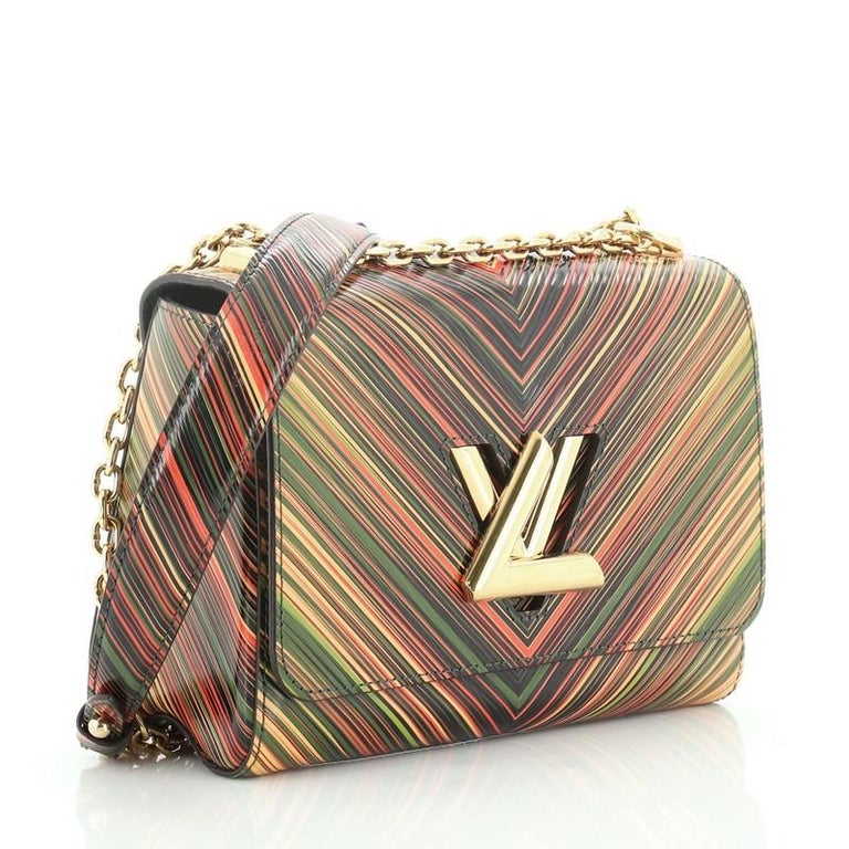 Louis Vuitton Twist Handbag Limited Edition Tropical Epi Leather MM at 1stdibs