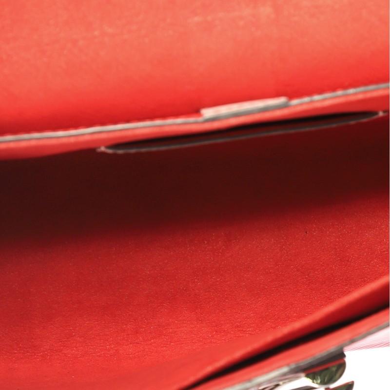 Louis Vuitton Twist Handbag Limited Edition Trunks Epi Leather MM 5
