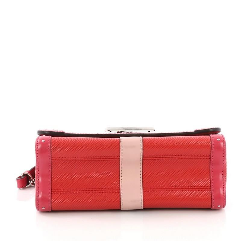 Women's Louis Vuitton Twist Handbag Limited Edition Trunks Epi Leather MM