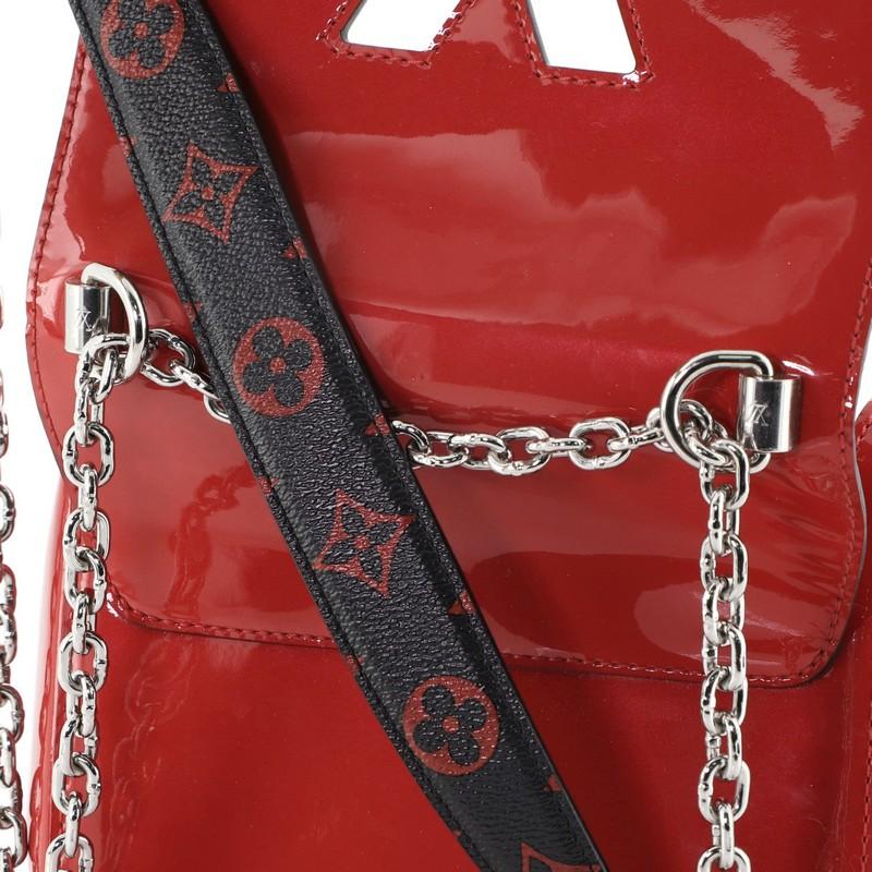 Louis Vuitton Twist Handbag Limited Edition Vernis With Monogram Canvas PM  1