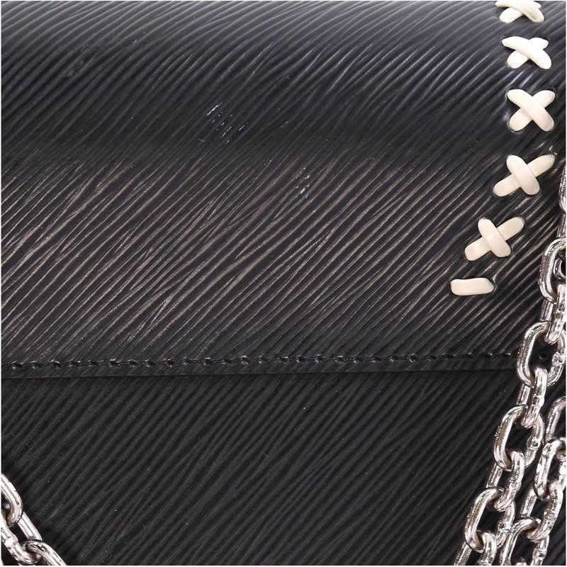 Women's Louis Vuitton Twist Handbag Limited Edition Whipstitch Epi Leather MM