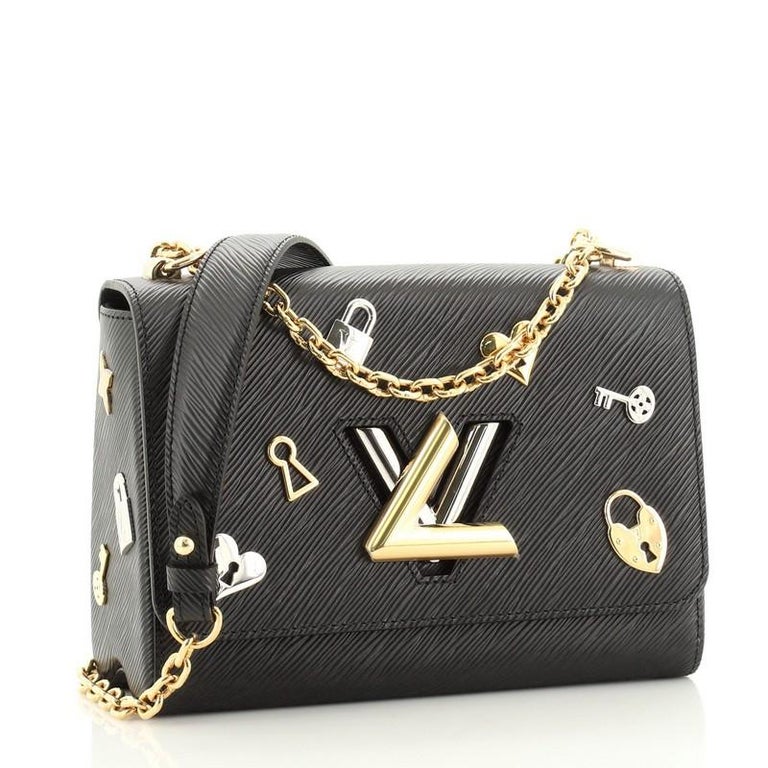 Louis Vuitton Epi Love Lock Twist MM - Black Shoulder Bags, Handbags -  LOU513616