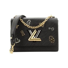 Louis Vuitton Twist Handbag Love Lock Epi Leather MM