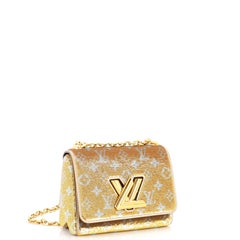 Louis Vuitton Twist Handbag Monogram Sequins PM