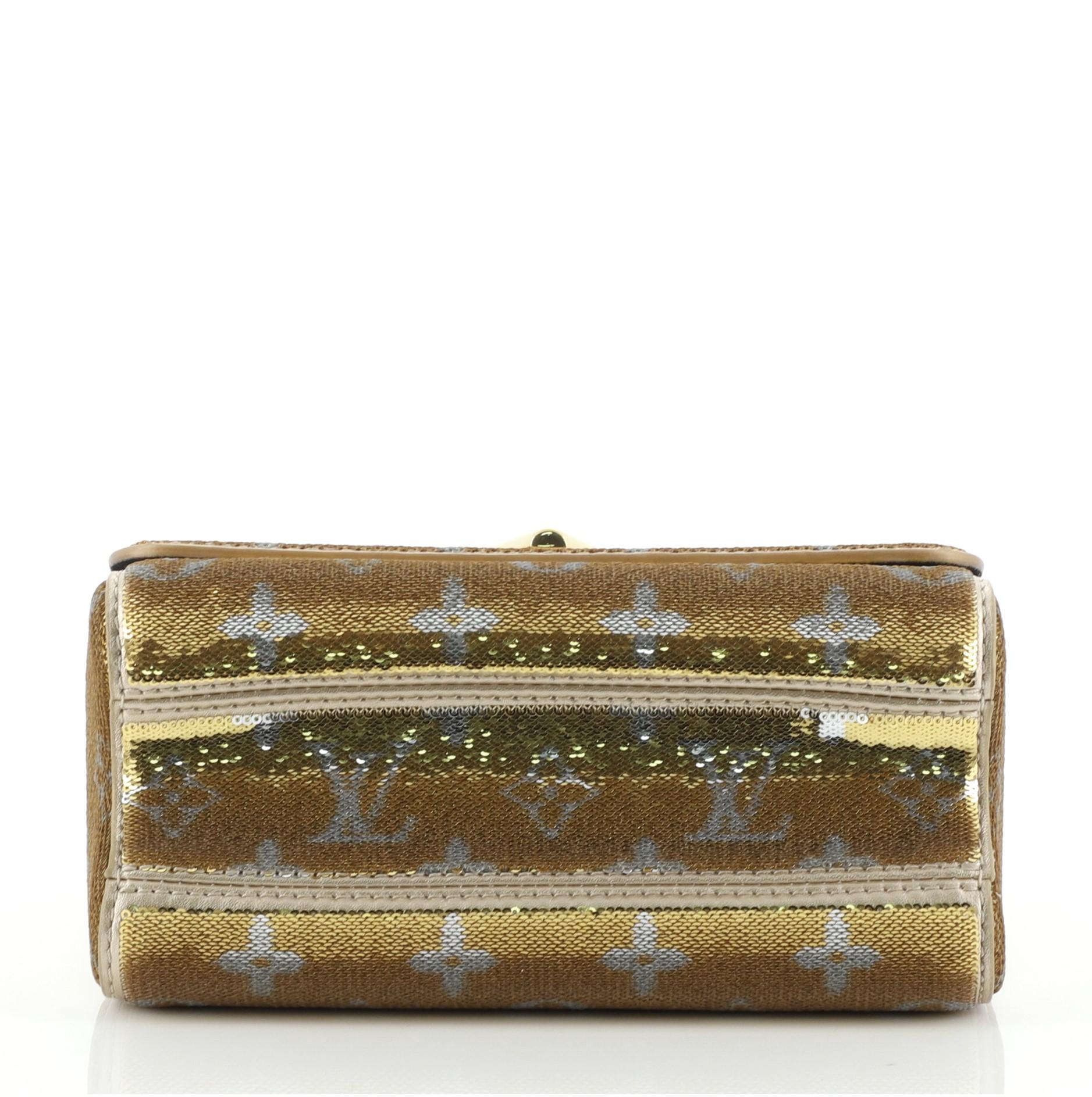 Donna Louis Vuitton Borsetta Twist Monogram Paillettes PM