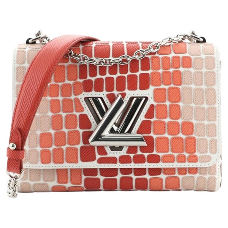 Louis Vuitton Twist Handbag Patchwork Epi Leather MM