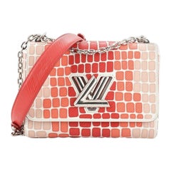 Louis Vuitton Twist Handbag Patchwork Epi Leather MM 