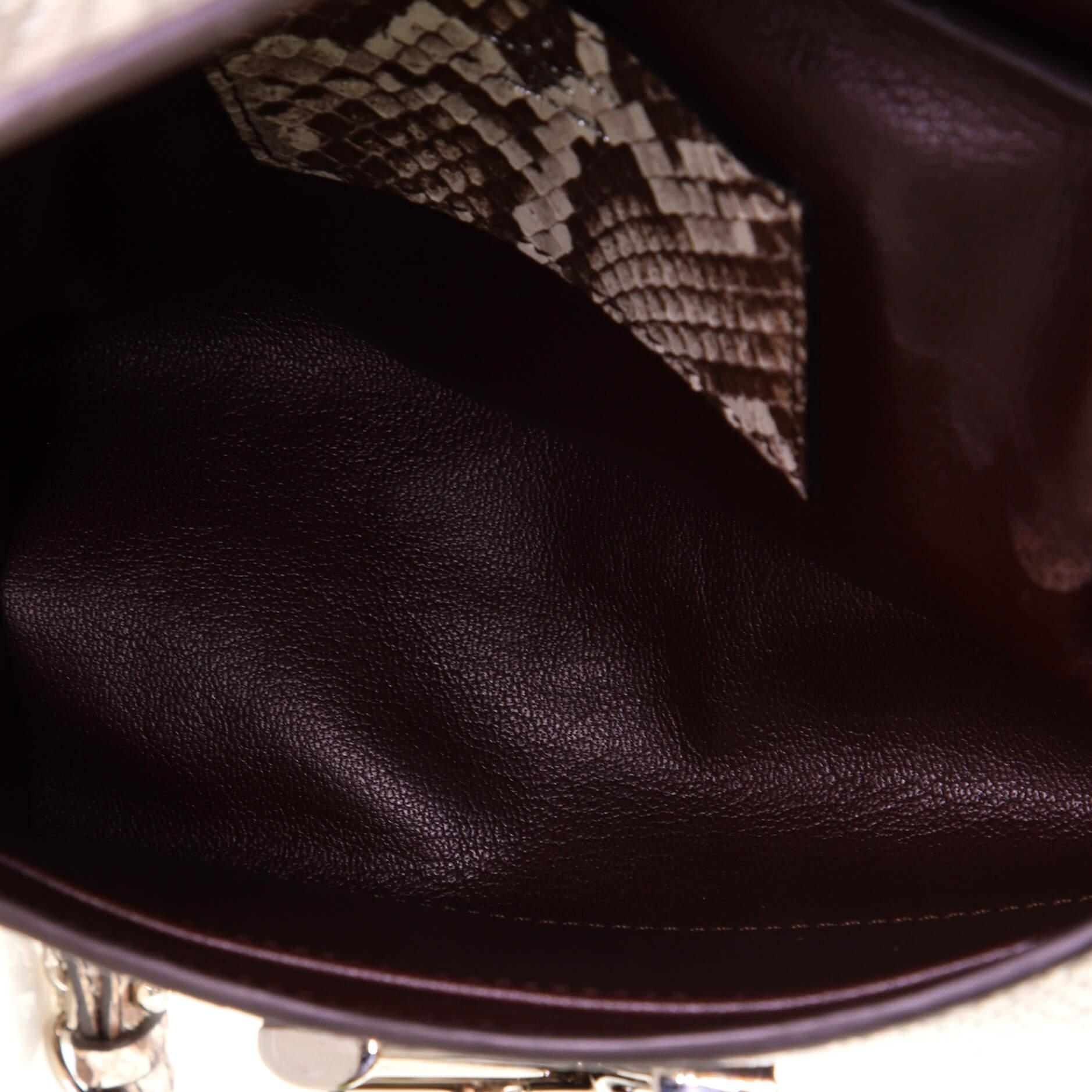 Women's or Men's Louis Vuitton Twist Handbag Python MM