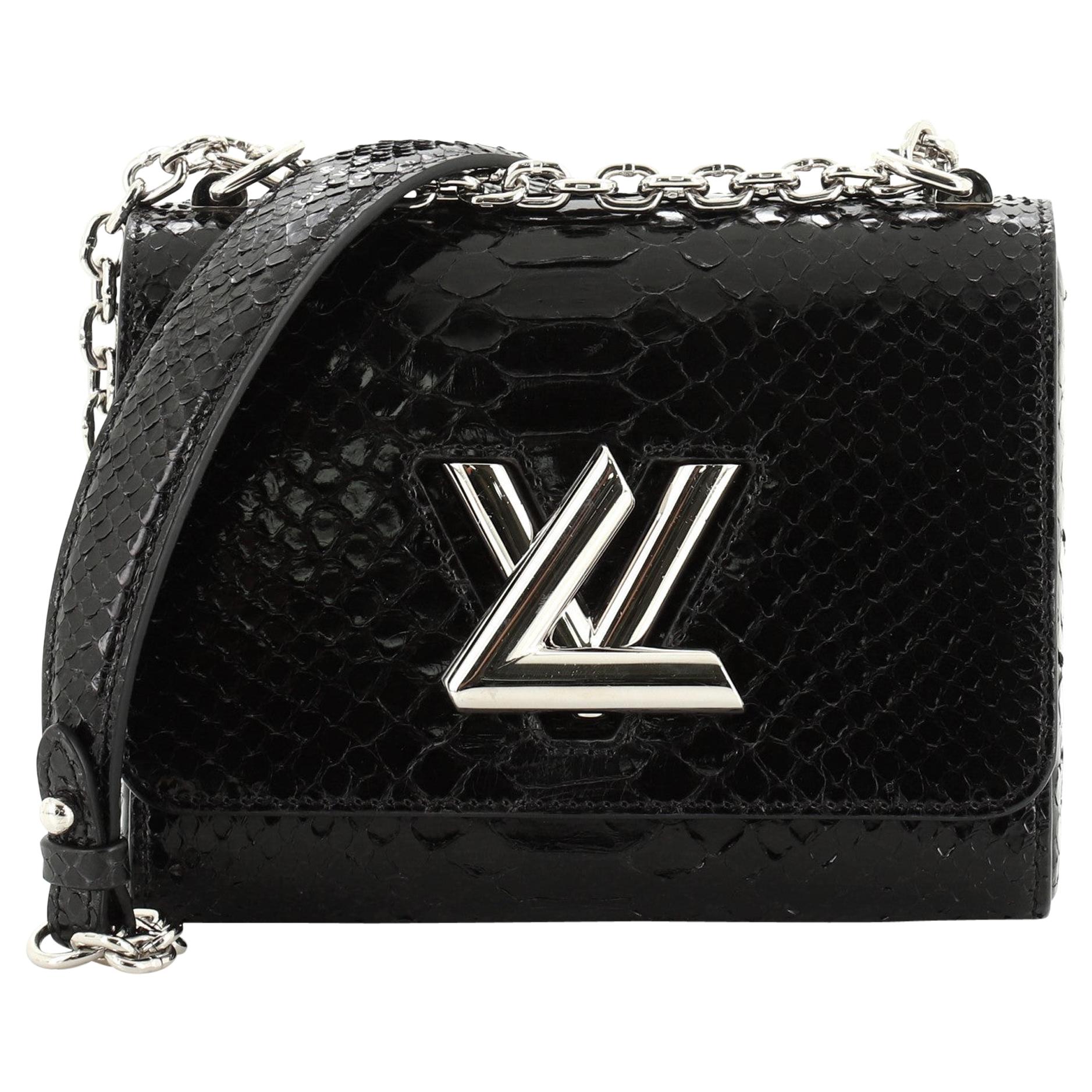 Louis Vuitton Twist Handbag Python PM at 1stDibs  louis vuitton python  purse, louis vuitton python bag price, python twist