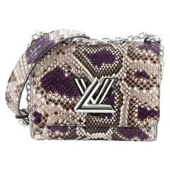Louis Vuitton Twist Handbag Python PM 