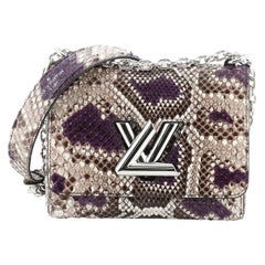 LOUIS VUITTON Monogram Amplant / Daily Pouch / Python Switching