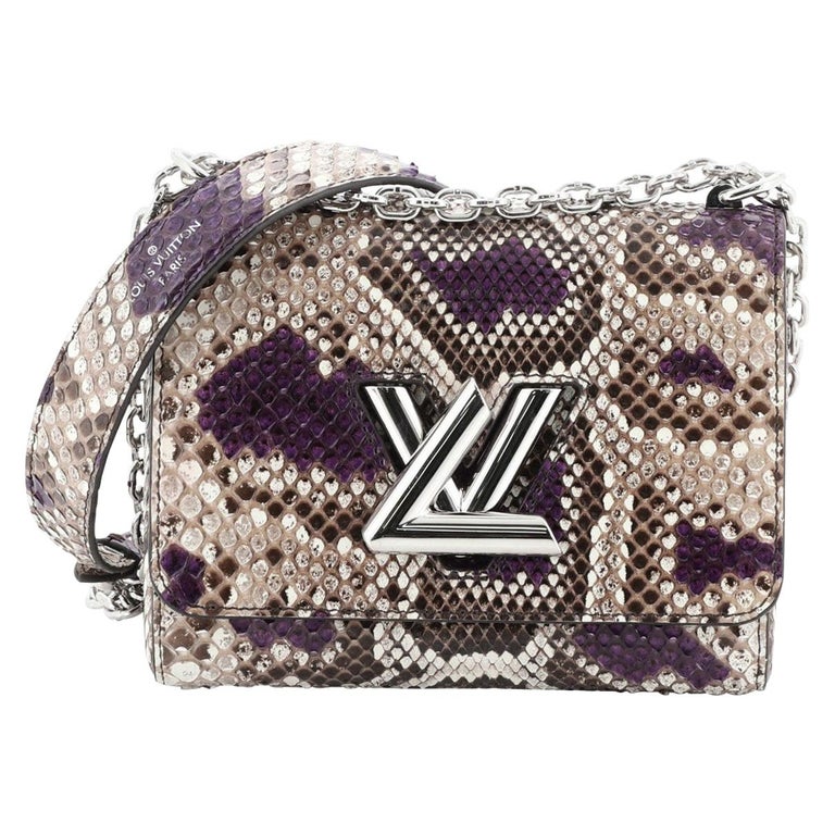 Louis Vuitton Twist Handbag Python PM For Sale at 1stdibs