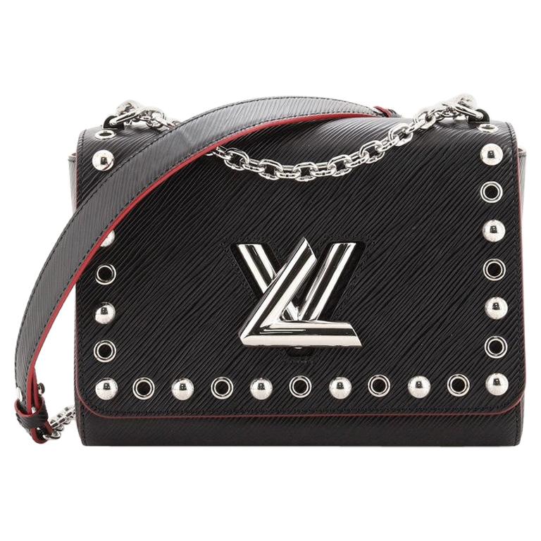 Louis Vuitton Twist Handbag Studded Epi Leather MM at 1stDibs  louis  vuitton studded bag, lv twist bag, louis vuitton twist bag