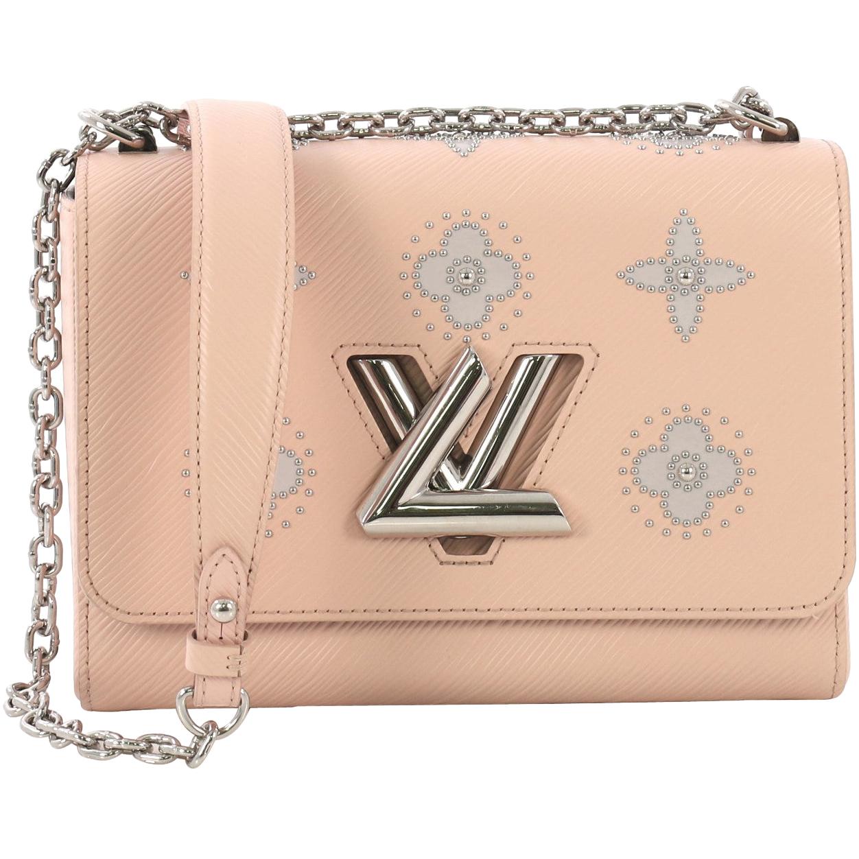 Louis Vuitton Twist Chain Wallet Limited Edition Studded Monogram Canvas at  1stDibs