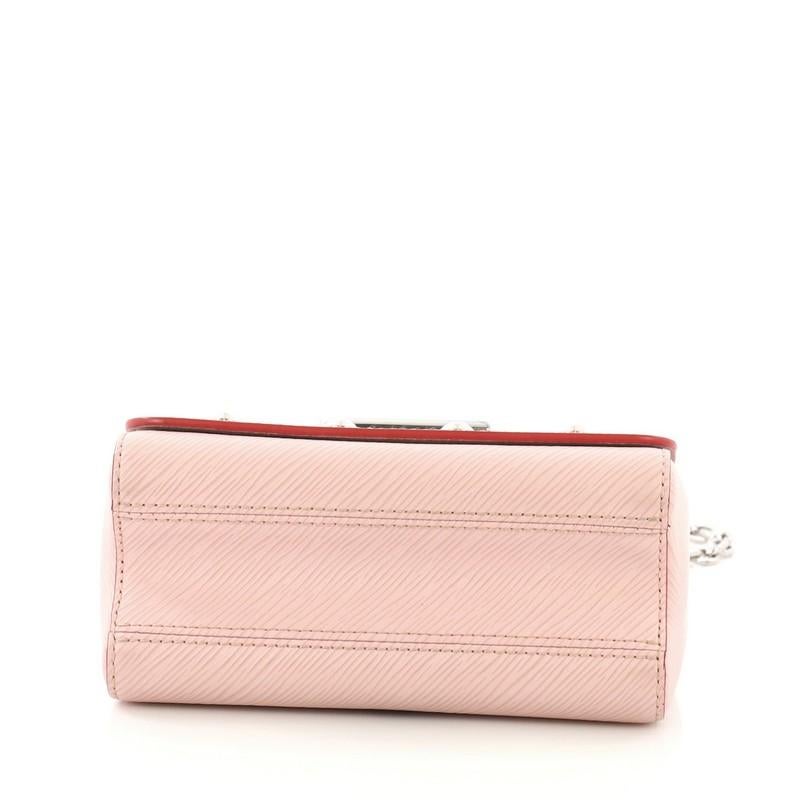 Women's or Men's Louis Vuitton Twist Handbag Studded Epi Leather PM