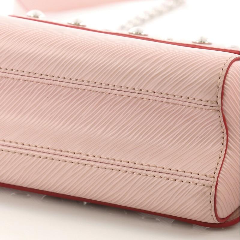 Louis Vuitton Twist Handbag Studded Epi Leather PM 2