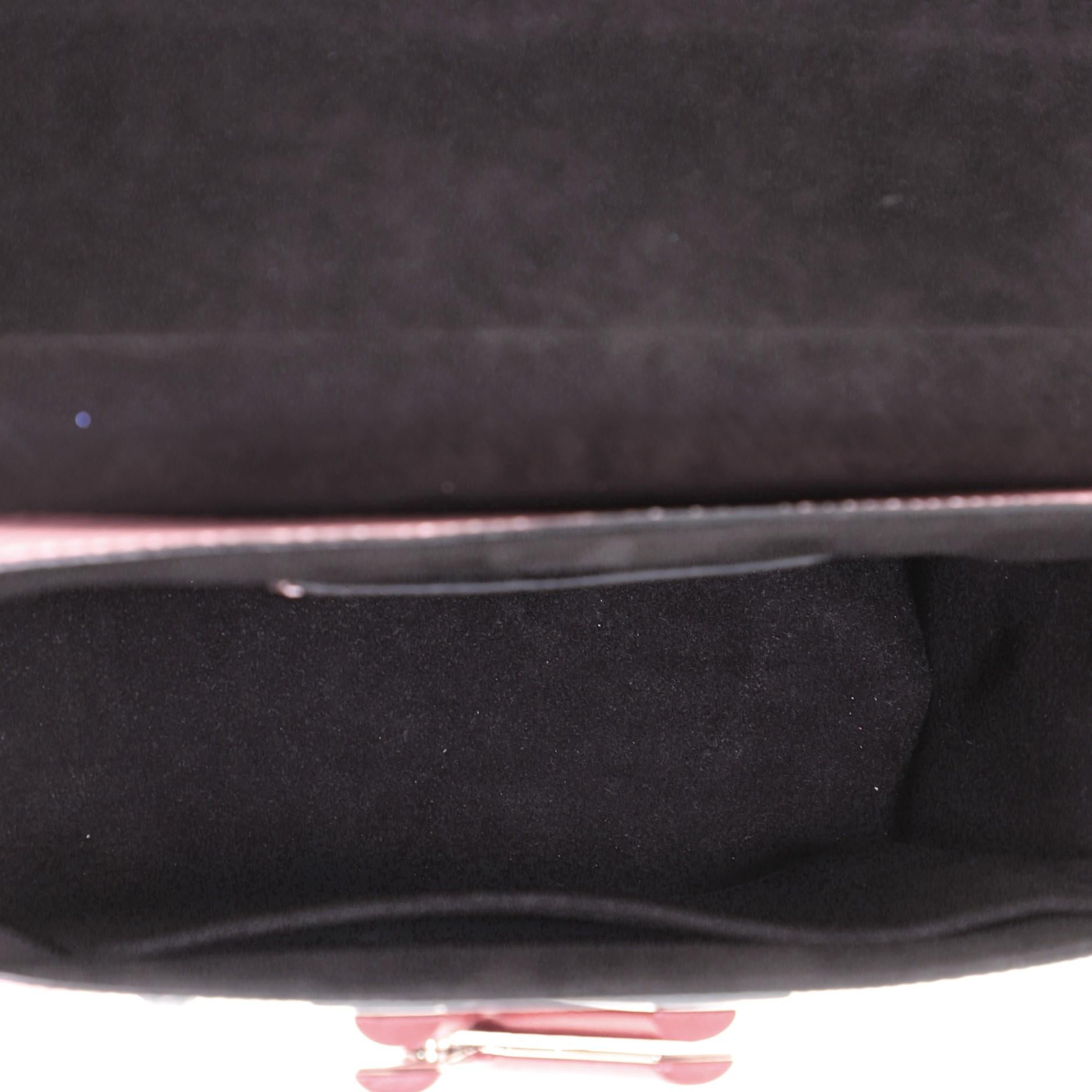 Louis Vuitton Twist Handbag Whipstitch Epi Leather MM  1