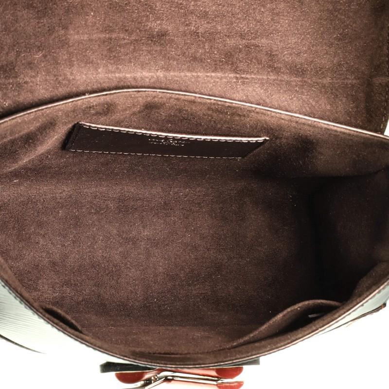Women's or Men's Louis Vuitton Twist Handbag Whipstitch Epi Leather MM