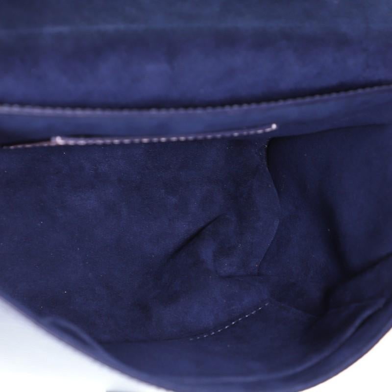 Louis Vuitton Twist Handbag Whipstitch Epi Leather MM 2