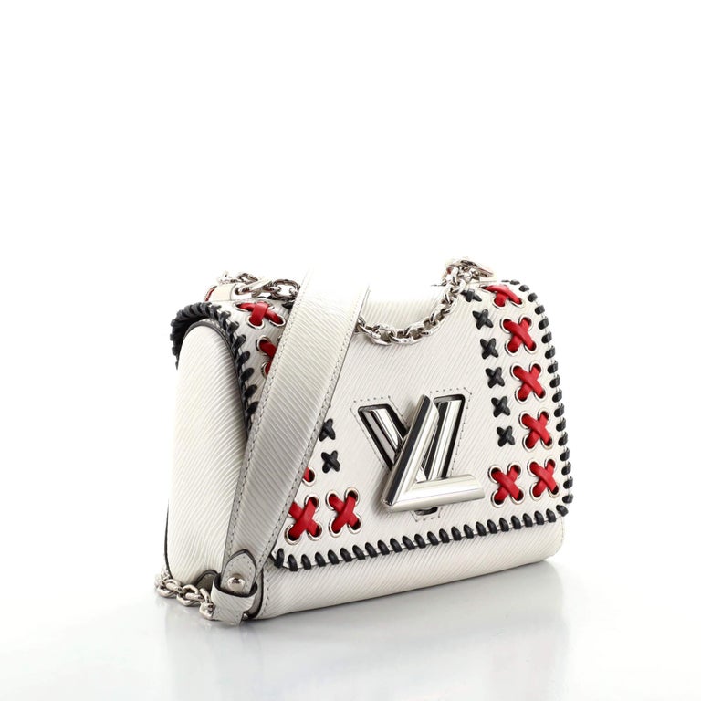Louis Vuitton Twist Handbag Studded Epi Leather Pm At 1stdibs