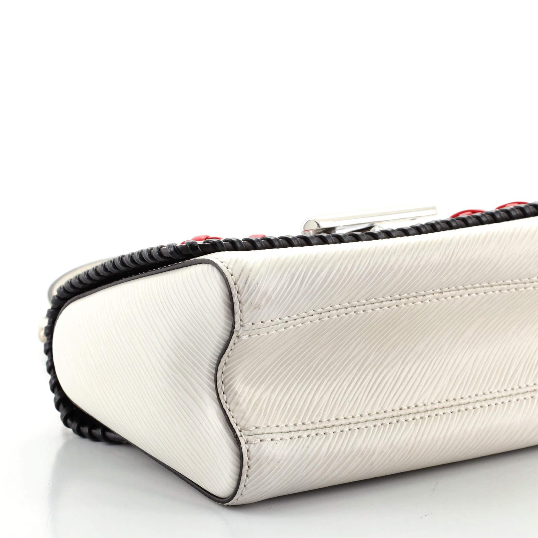 Louis Vuitton Twist Handbag Whipstitch Epi Leather PM 1