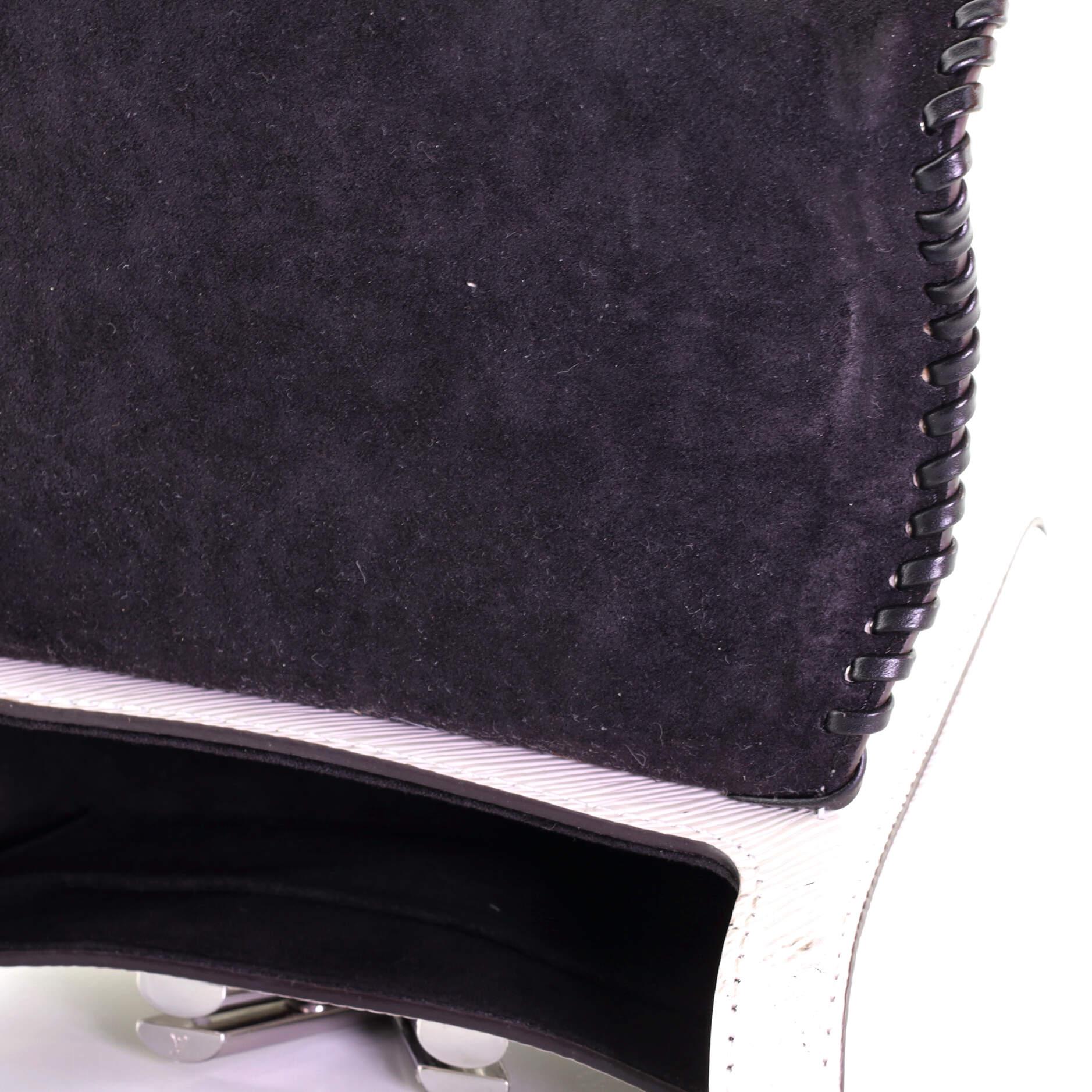 Louis Vuitton Twist Handbag Whipstitch Epi Leather PM 2