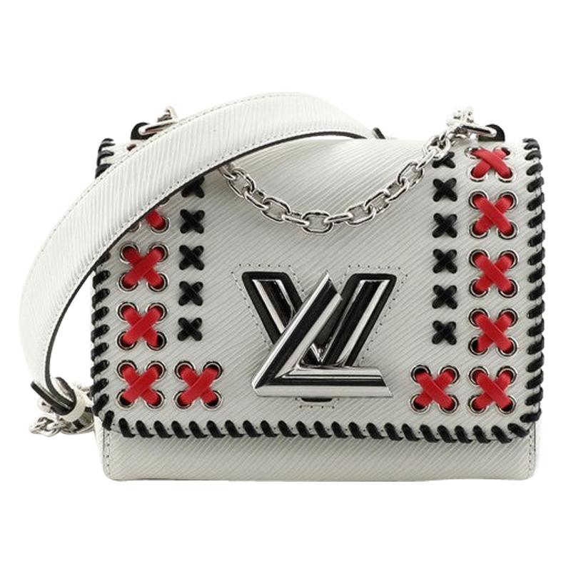Louis Vuitton Twist Handbag Whipstitch Epi Leather PM