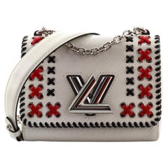 Louis Vuitton Twist Handbag Whipstitch Epi Leather PM