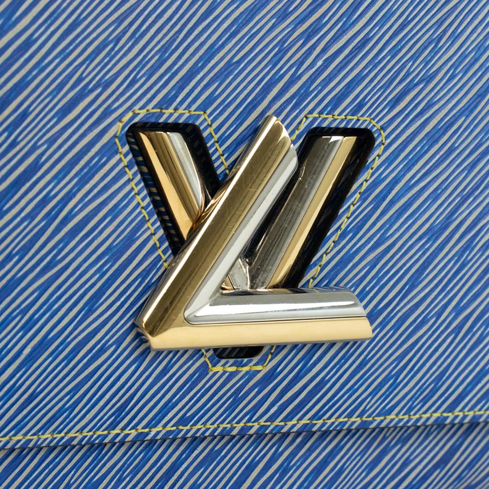 Louis Vuitton, Twist in blue epi leather For Sale 5