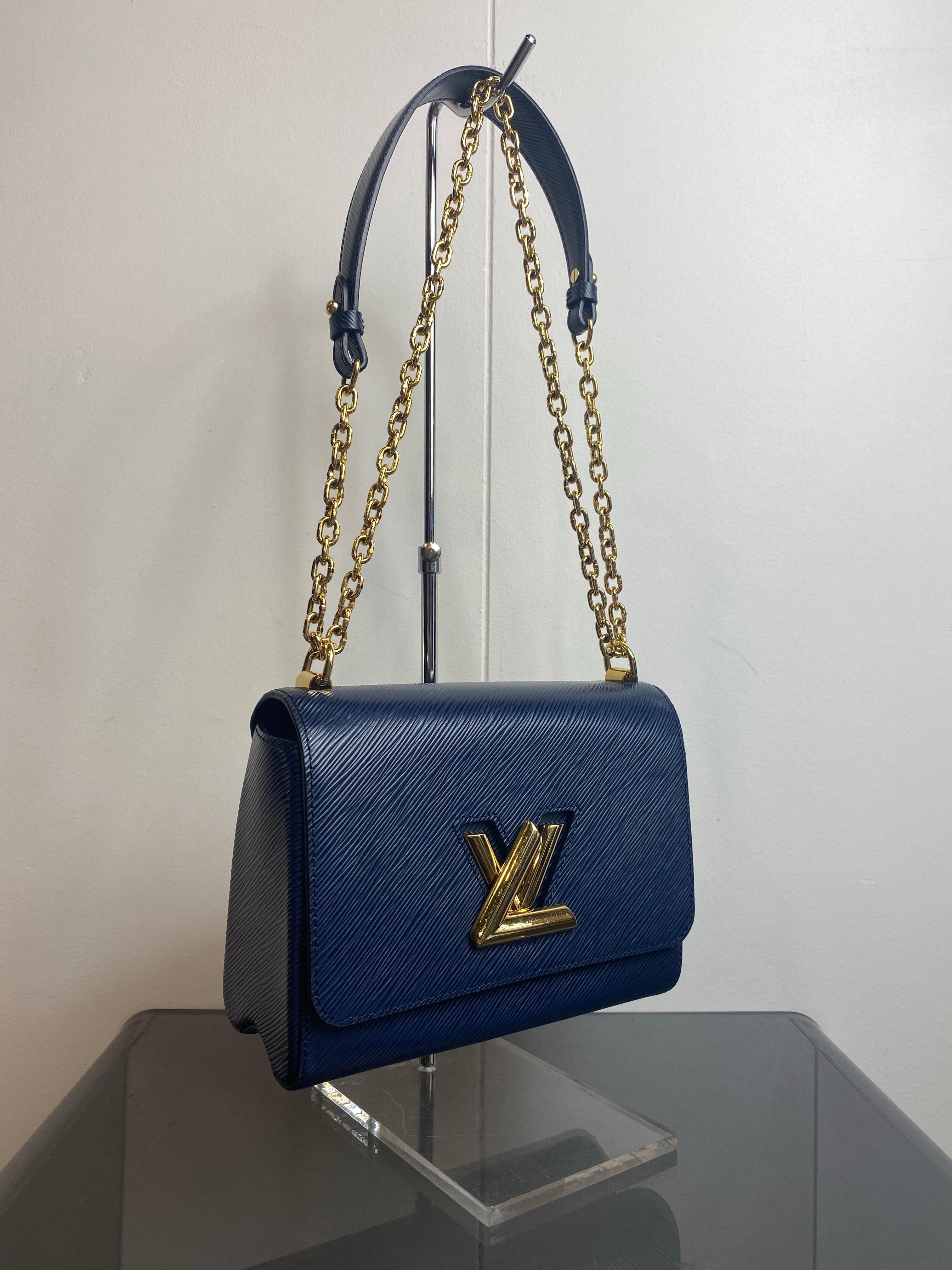 Louis Vuitton Twist in pelle Epi blu. in vendita 1