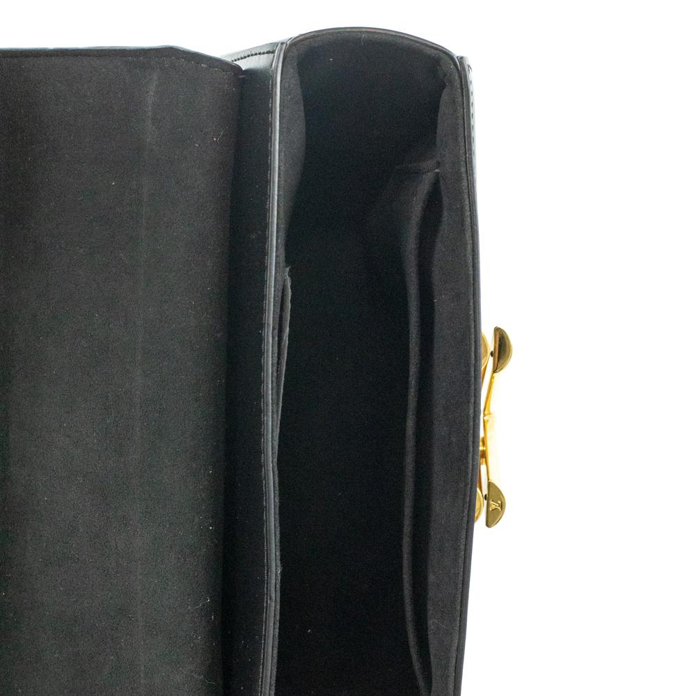 Louis Vuitton, gedrechselt in braunem Leder Damen