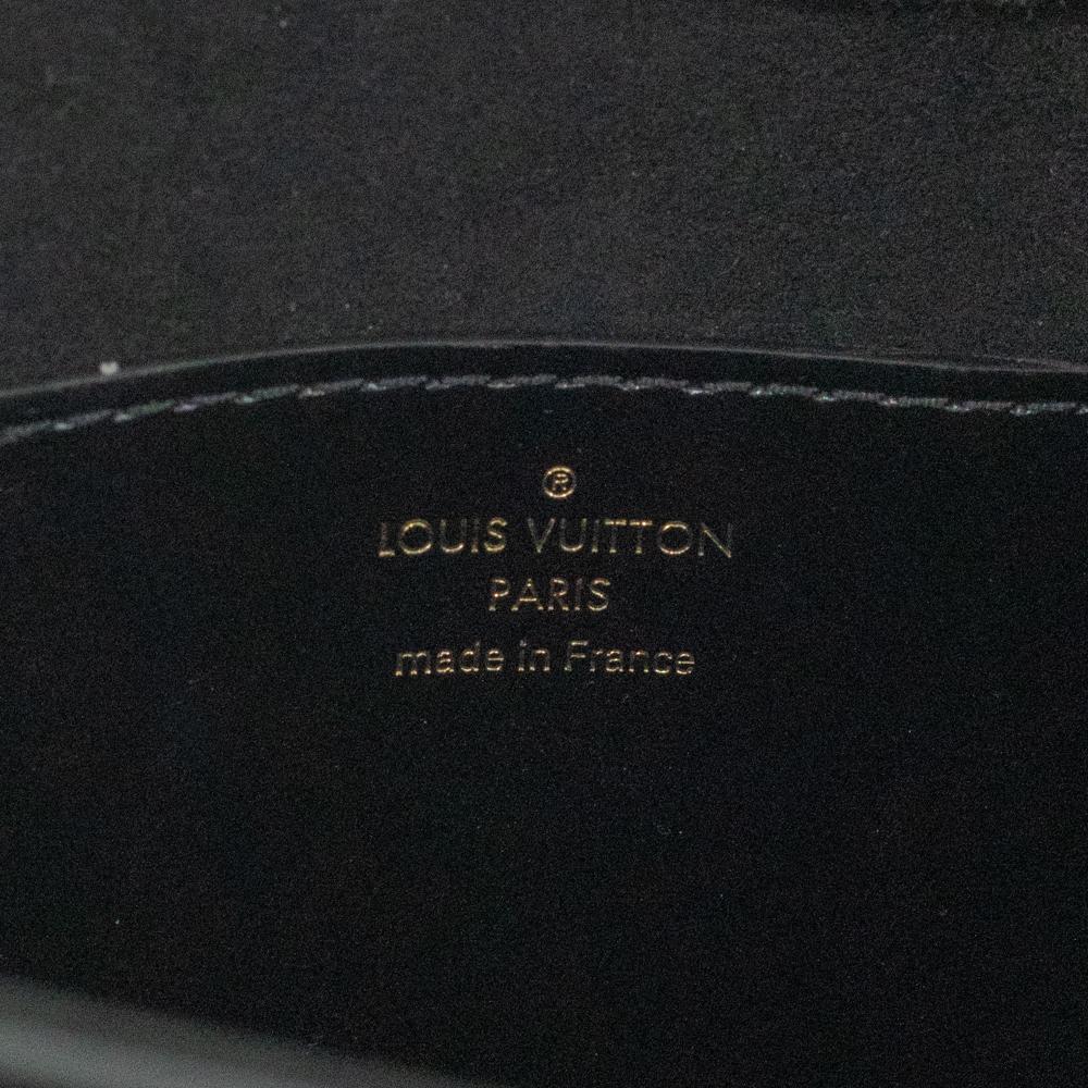 Louis Vuitton, gedrechselt in braunem Leder 1