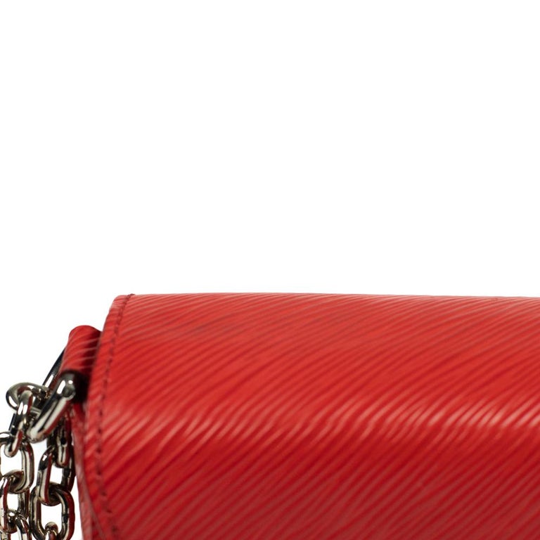 Louis Vuitton Bracelet M6401 LV Twist Epi Red Leather Spain 48200081800 i