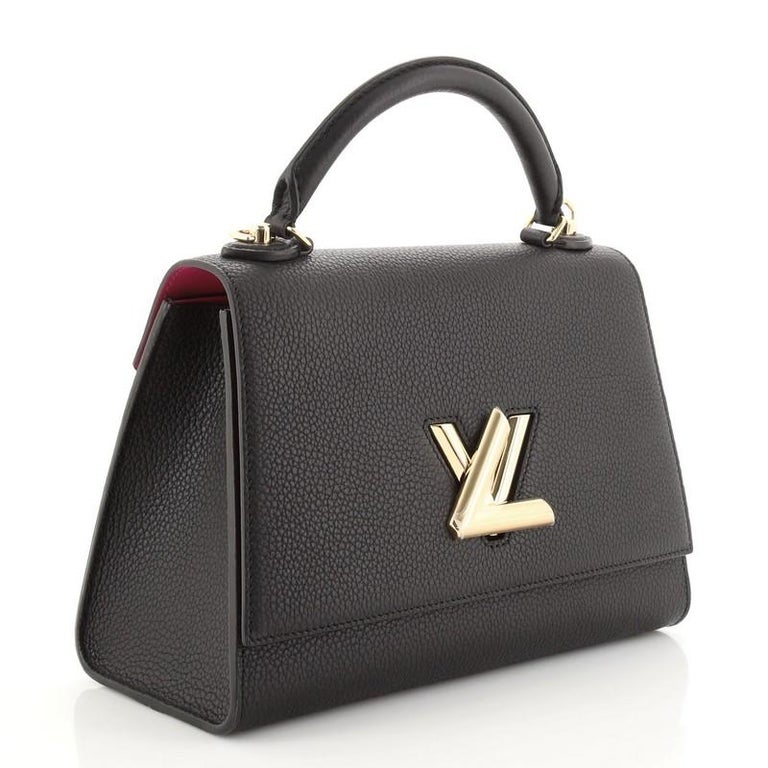 Louis Vuitton Twist One Handle Bag Taurillon Leather MM at 1stDibs