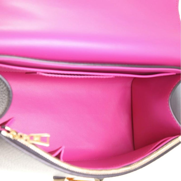 Louis Vuitton LV Women Twist One Handle BB Handbag Greige Grey Taurillon -  LULUX